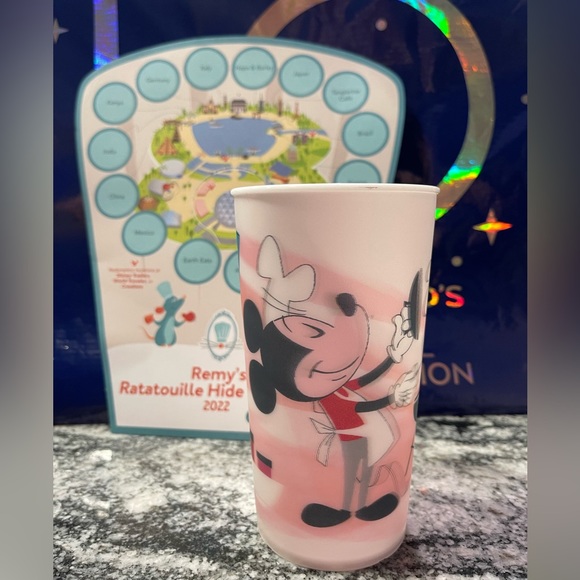 Disney Epcot Food and Wine festival mickey cup and map - Picture 1 of 7